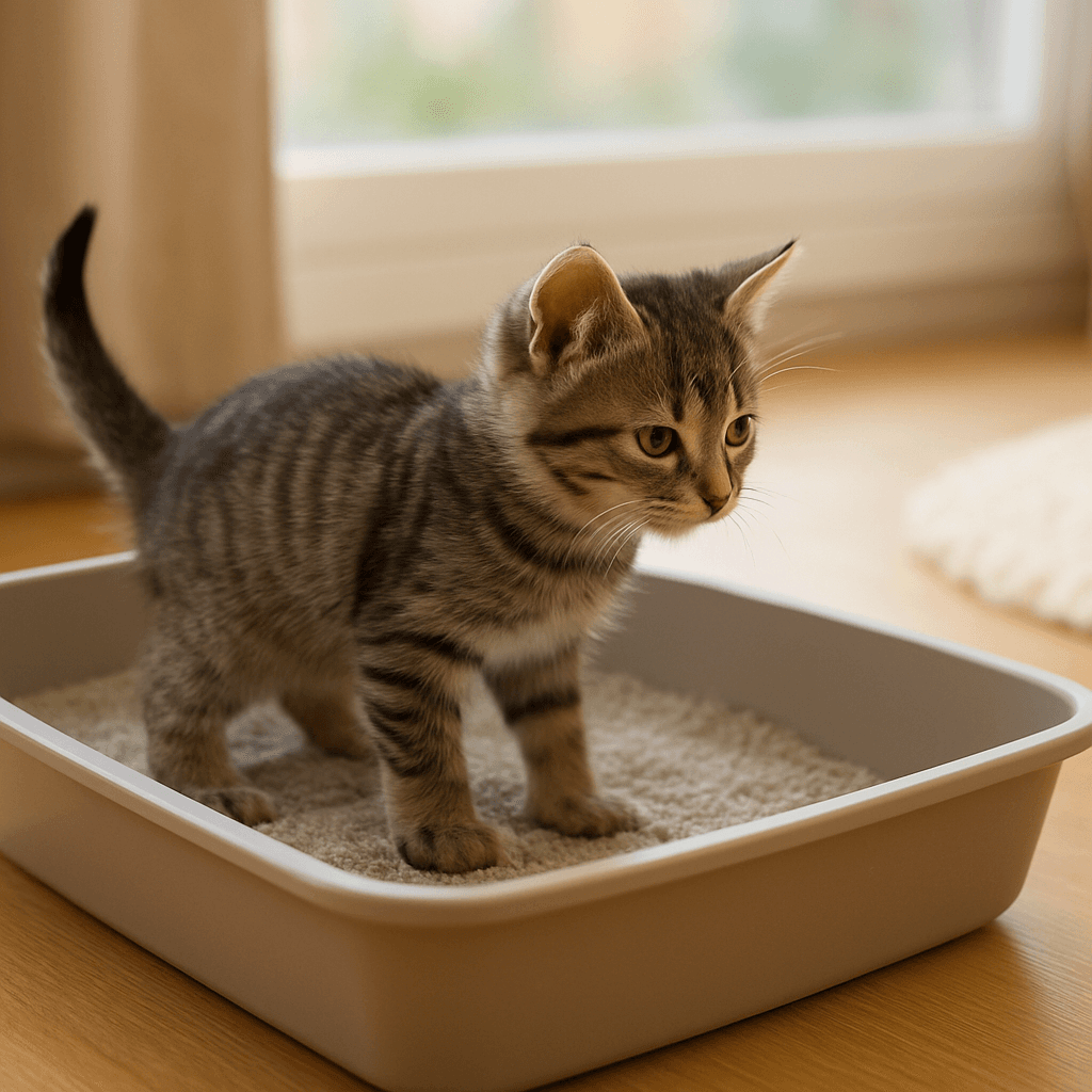 Chaton et litière : apprentissage en 7 jours facile