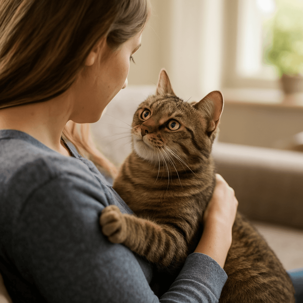 Chat pot-de-colle : gérer l'hyper-attachement sans stress