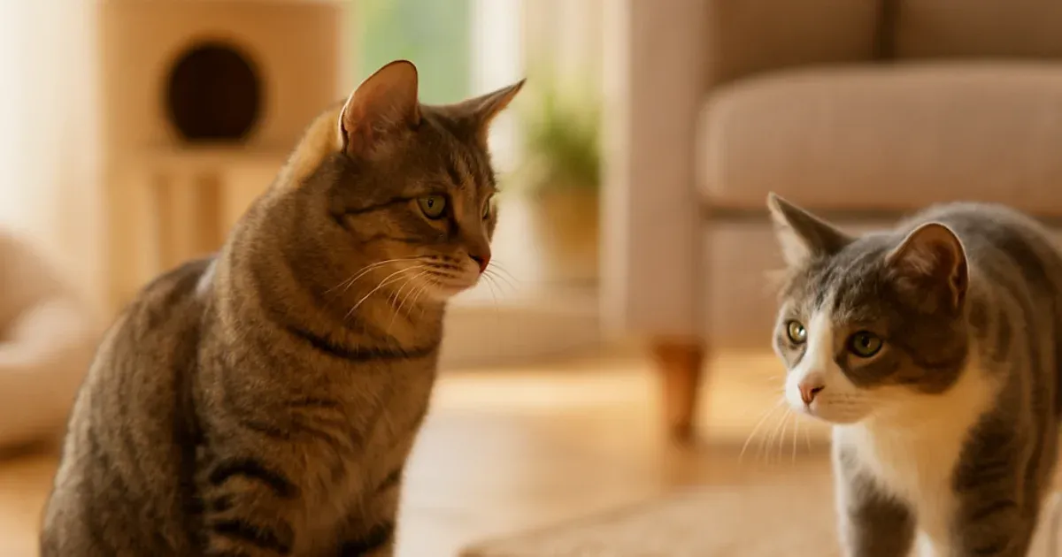 Cohabitation avec un autre chat