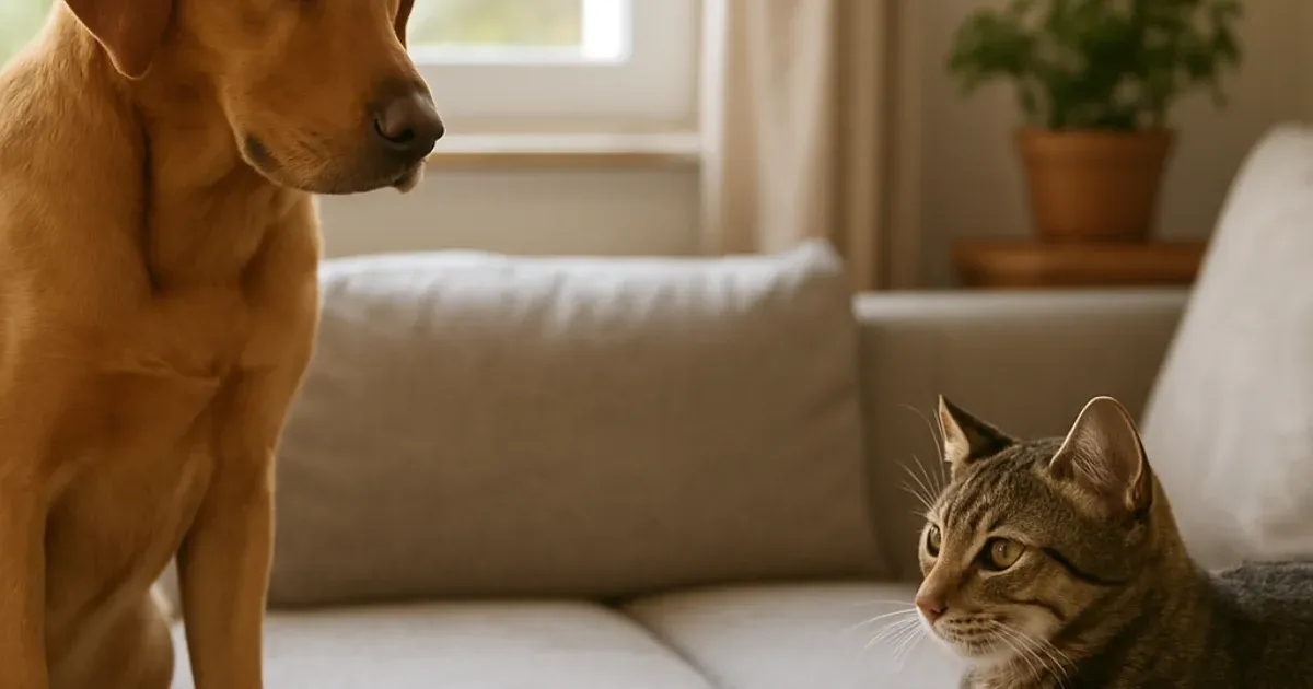 Cohabitation avec un chien