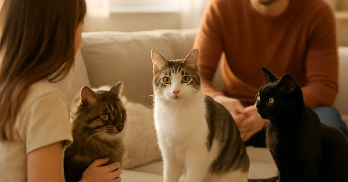 Chats pour famille